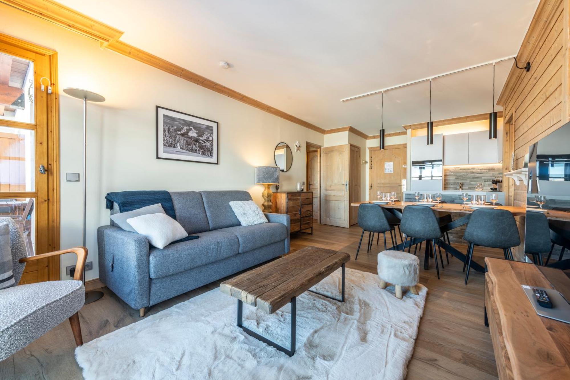 Appt Renove, 6 Personnes Arc 1950 Vue Exceptionnelle Montblanc, Sauna, Hammam, Piscine Int Et Ext Les Arcs  Eksteriør bilde