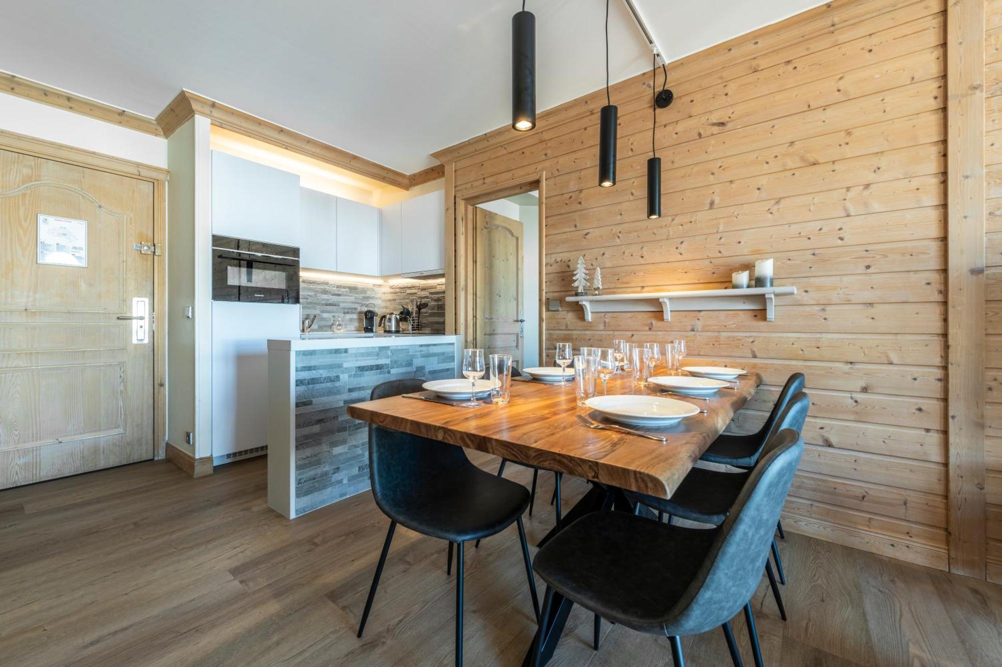Appt Renove, 6 Personnes Arc 1950 Vue Exceptionnelle Montblanc, Sauna, Hammam, Piscine Int Et Ext Les Arcs  Eksteriør bilde